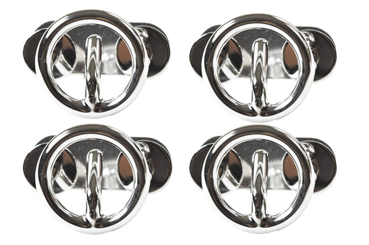 MARINE CITY Ski Tow Hook, Stainless Steel, Mirror-Polished, 3/8 × 2-1/2” (4 Pcs)