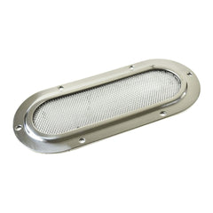 Marine City 316 Stainless Steel Oval Intake Vent Cover – 6-3/4” x 3-1/4”