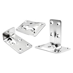 Marine City Stainless Steel Removable Table Bracket Set of 4