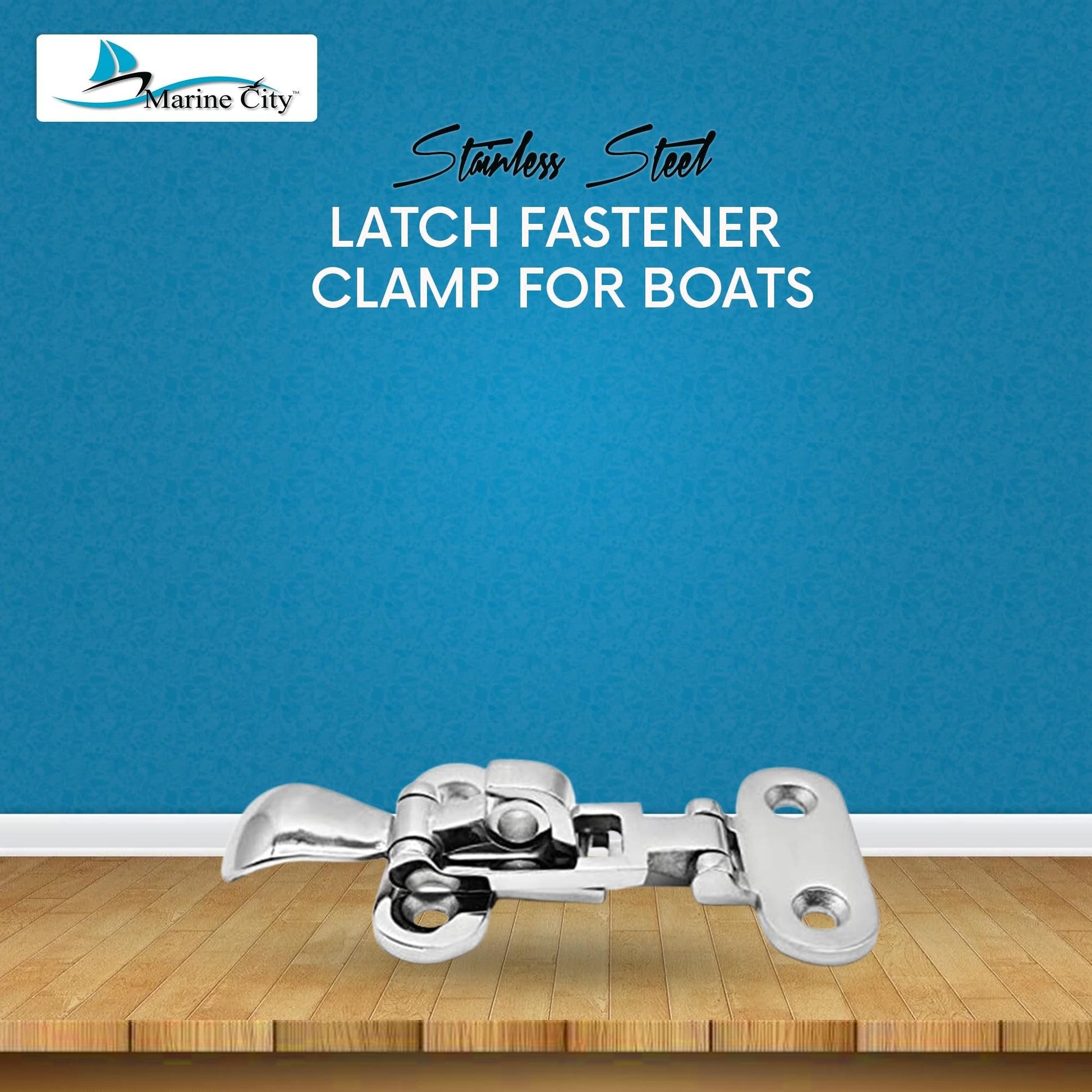 MARINE CITY Locker Hatch Anti-Rattle Toggle Latch – 316 Stainless Steel Marine City