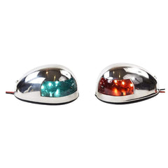 Marine City LED Navigation Side Lights – Stainless Steel, Waterproof & Corrosion