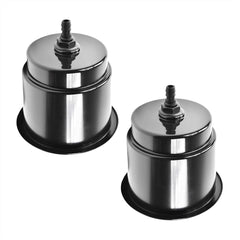 Marine City Closeable Drain Cup Holder – Flush Mount Polypropylene, Fits 30 oz