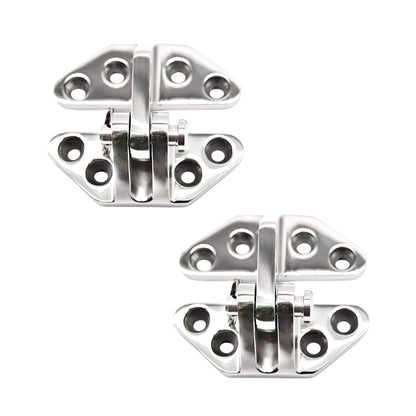 Marine City 316 Stainless Steel Hatch Hinge with Removable Pin – Rustproof