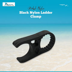 MARINE CITY Black Nylon Ladder Clamp for 1