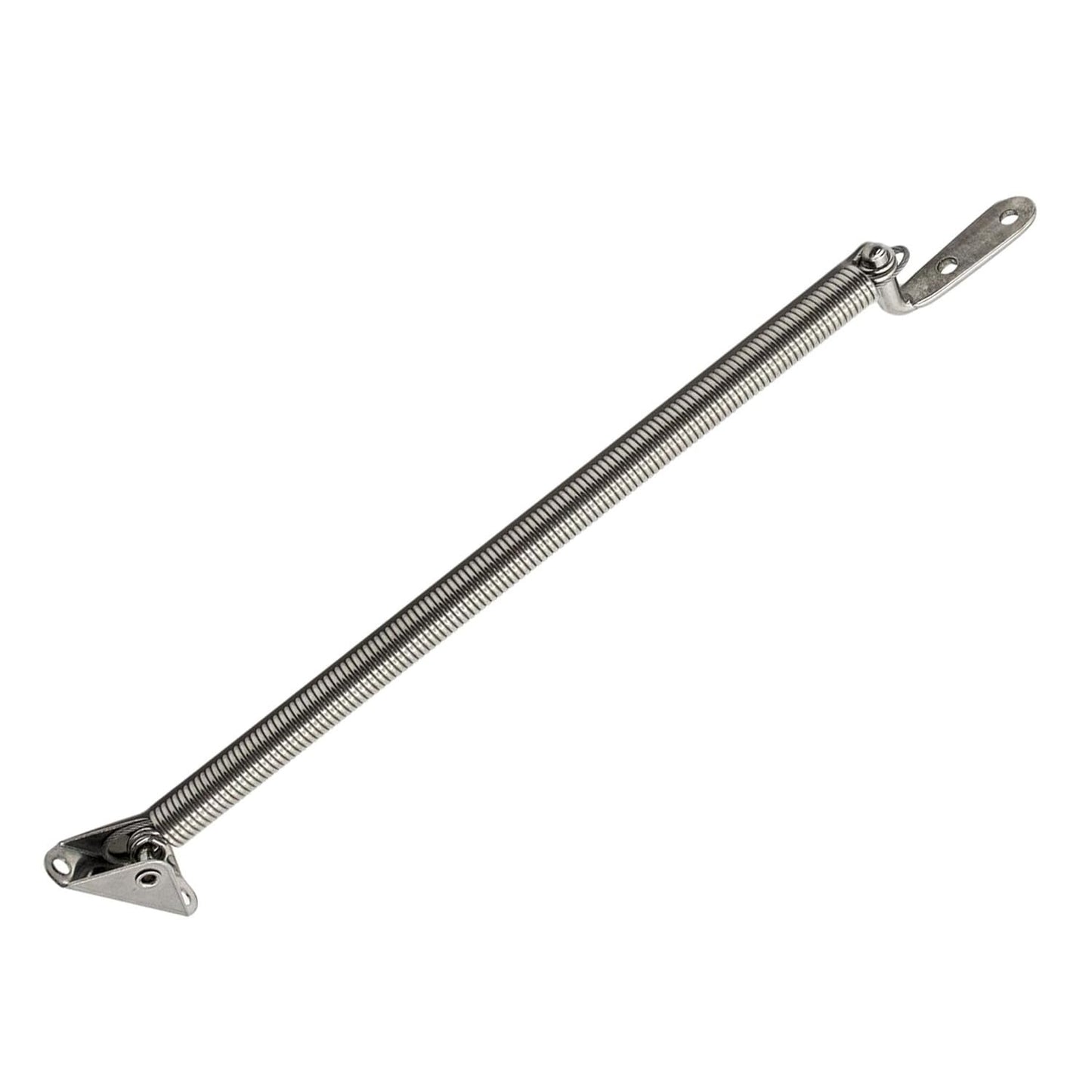 Marine City Ajustador de resorte de escotilla de servicio pesado marino de acero inoxidable 304 con perno en U y placa en forma de L 8-7/16"(214,0 mm)