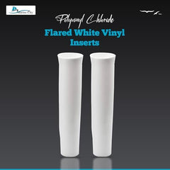 Marine City Vinyl Inserts for Fishing Rod Holder 2 Pcs (1-5/8 inch I.D, 9 inch Length)