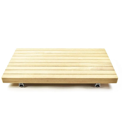 Marine City Banco/asiento plegable de 24 pulgadas x 13 pulgadas con listones para barco, cuarto de ducha, vapor, sala de sauna