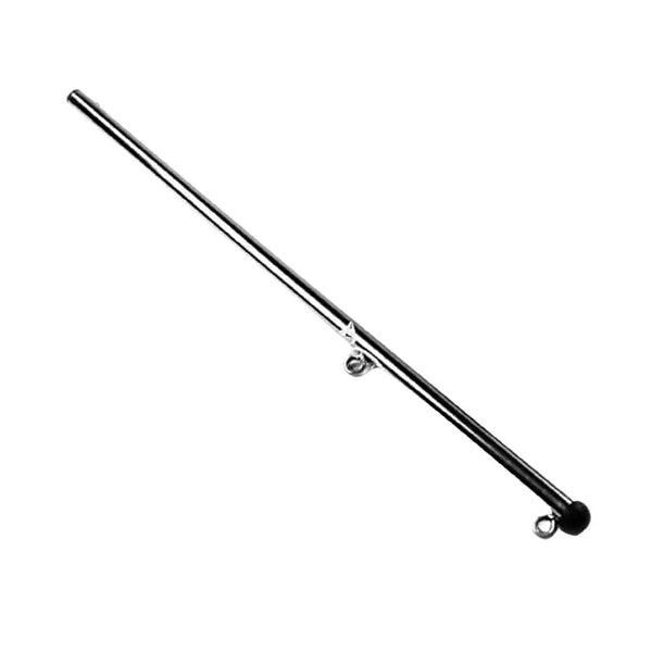 Marine City 316 Stainless Steel Rail Mount Flag Staff Pole – 32 Inches