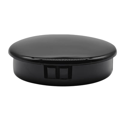 MARINE CITY Black 2-1/2” PC Steering Wheel Center Cap High Strength Easy Install Marine City Hardware