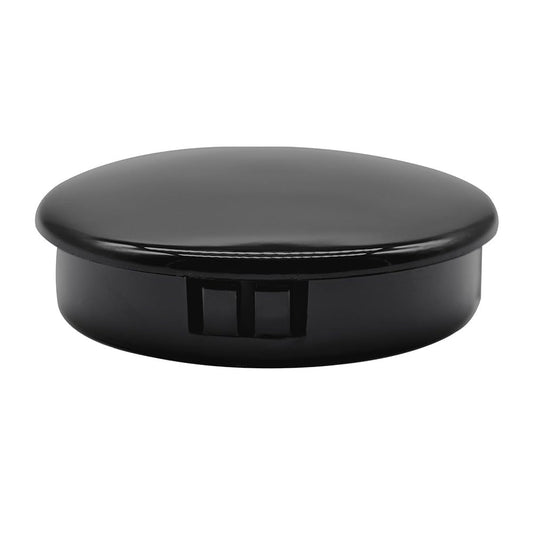 MARINE CITY Black 2-1/2” PC Steering Wheel Center Cap High Strength Easy Install Marine City Hardware