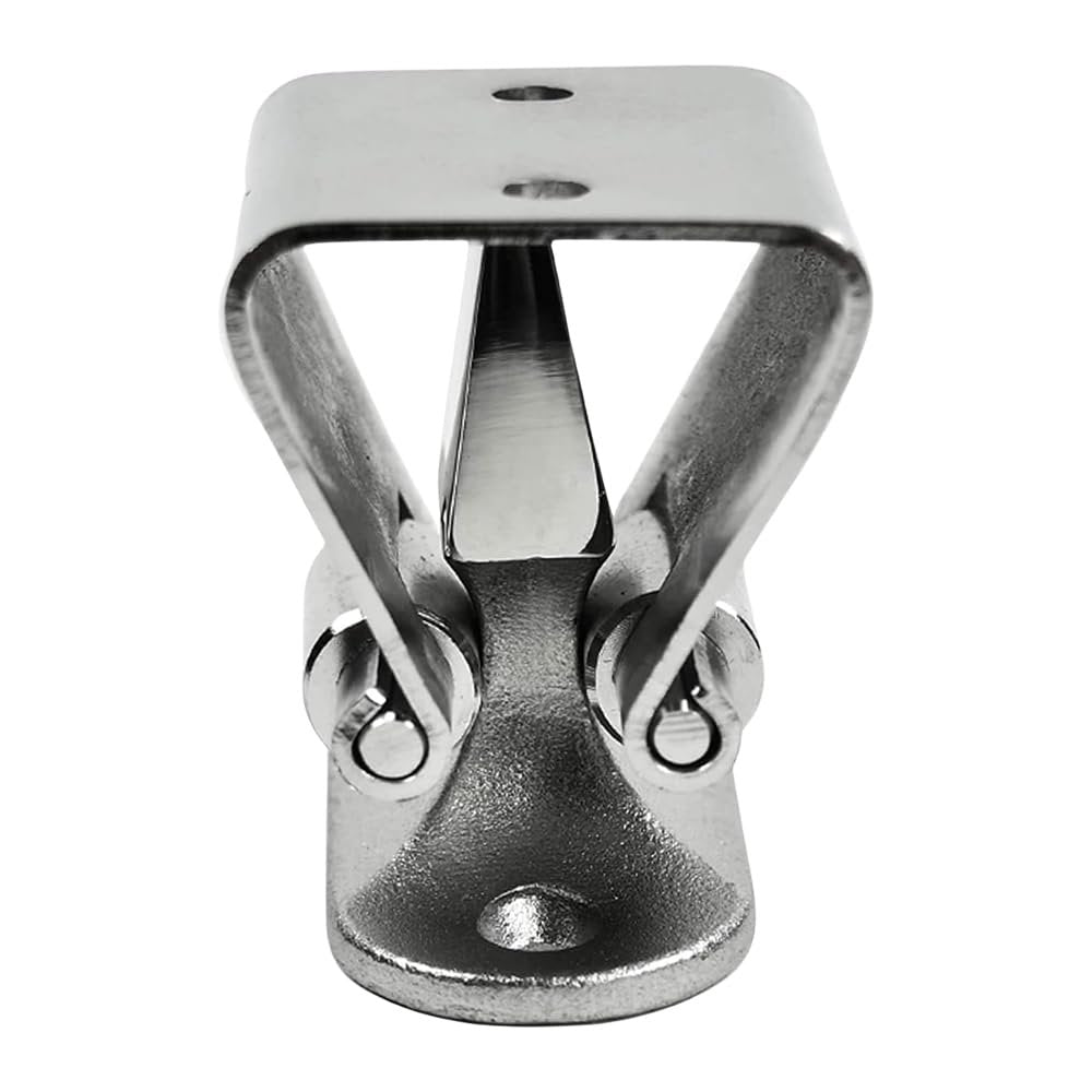 Marine City Stainless Steel Door Stopper Catch & Holder Heavy-Duty 1-1/2” Height Marine City
