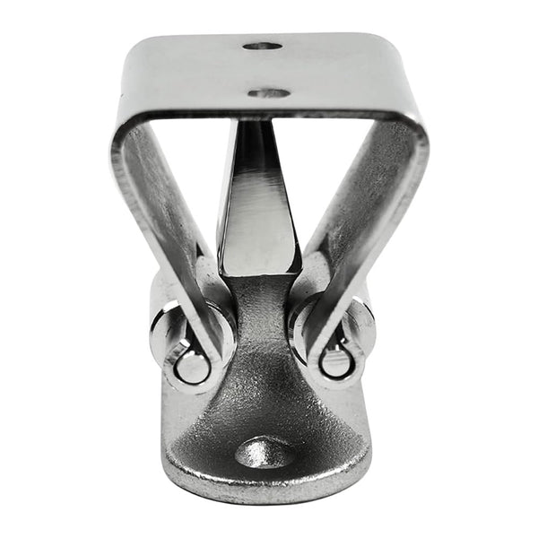 Marine City Stainless Steel Door Stopper Catch & Holder Heavy-Duty 1-1/2” Height