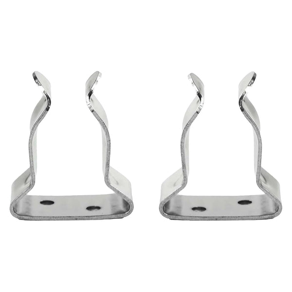 Marine City Stainless Steel Storage Clips – Durable Spring Clamp Hook(Pack of 2)