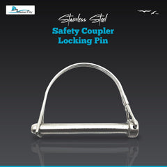 5/16” Safety Coupler Locking Pins – Marine City Stainless Steel (4 Pcs)