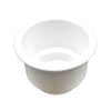 Marine City White Plastic Cup Holder Without Drain Hole – Molded Drink Holder