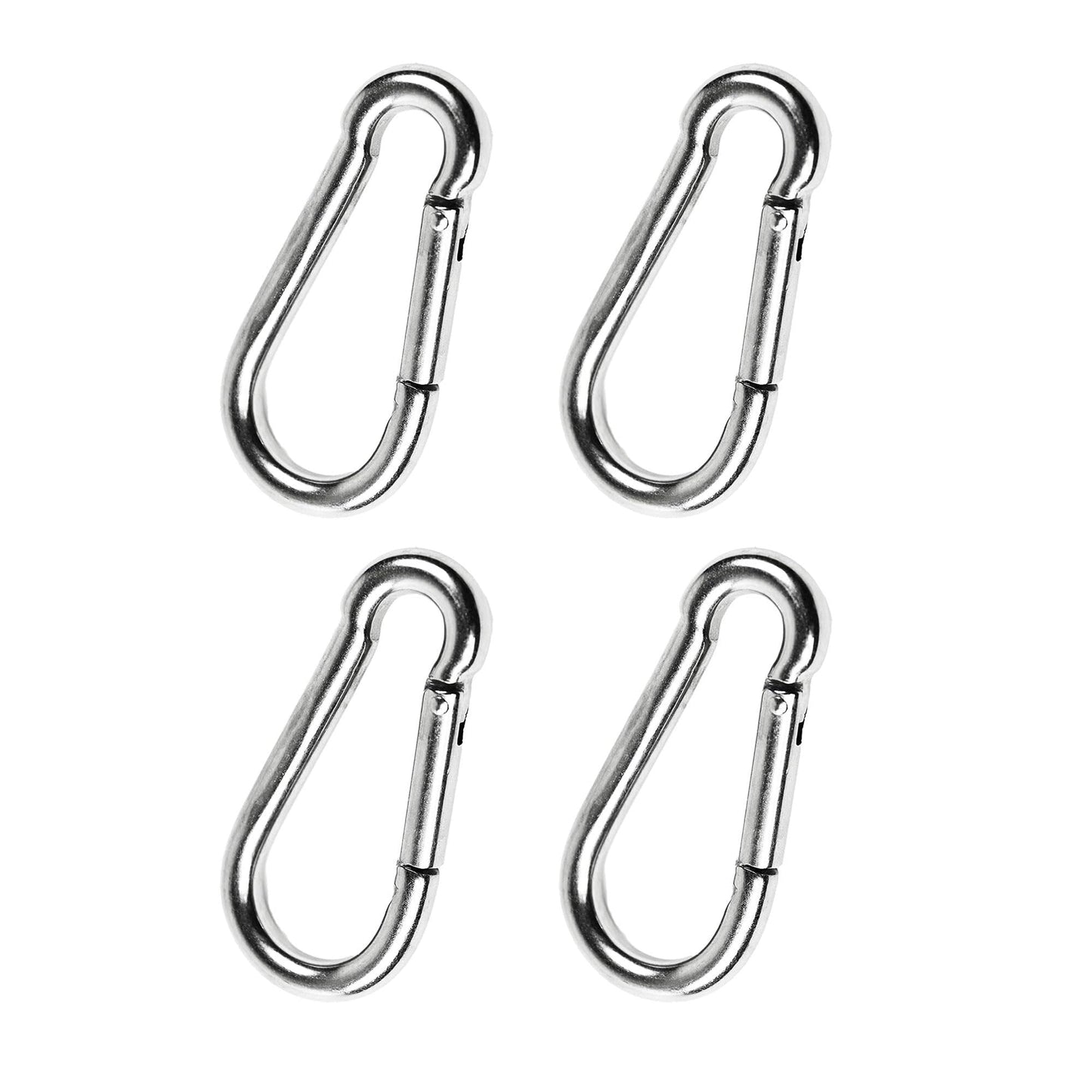 Marine City Carabiner Clip Snap Hook, 316 Stainless Steel, 3-1/2 Inches, Durable MARINE CITY