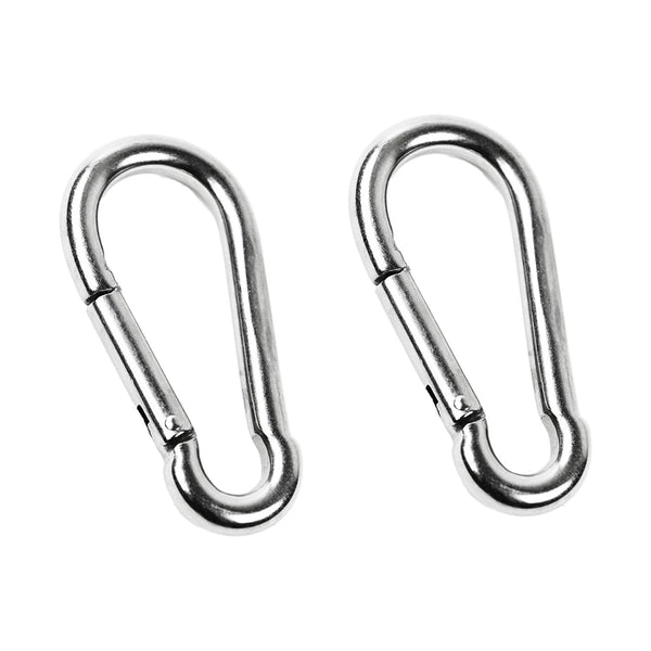 Marine City 316 Stainless-Steel 4” Carabiners/Clip Snap Hook for Sailing, Fishing, Hiking