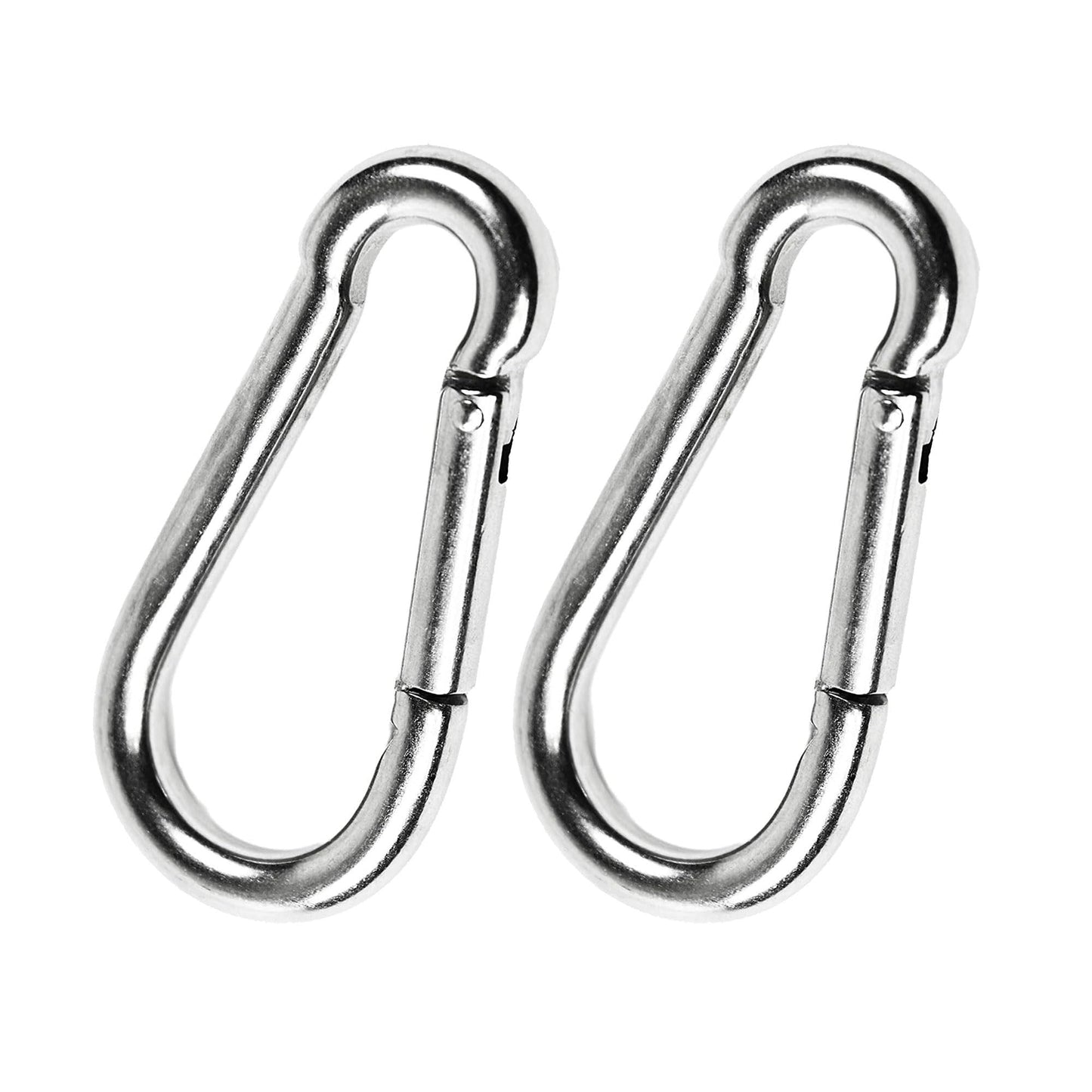Marine City Carabiner Clip Snap Hook, 316 Stainless Steel, 3-1/2 Inches, Durable MARINE CITY