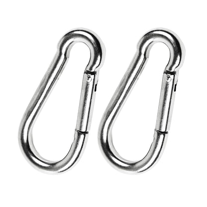 Marine City Carabiner Clip Snap Hook, 316 Stainless Steel, 3-1/2 Inches, Durable MARINE CITY