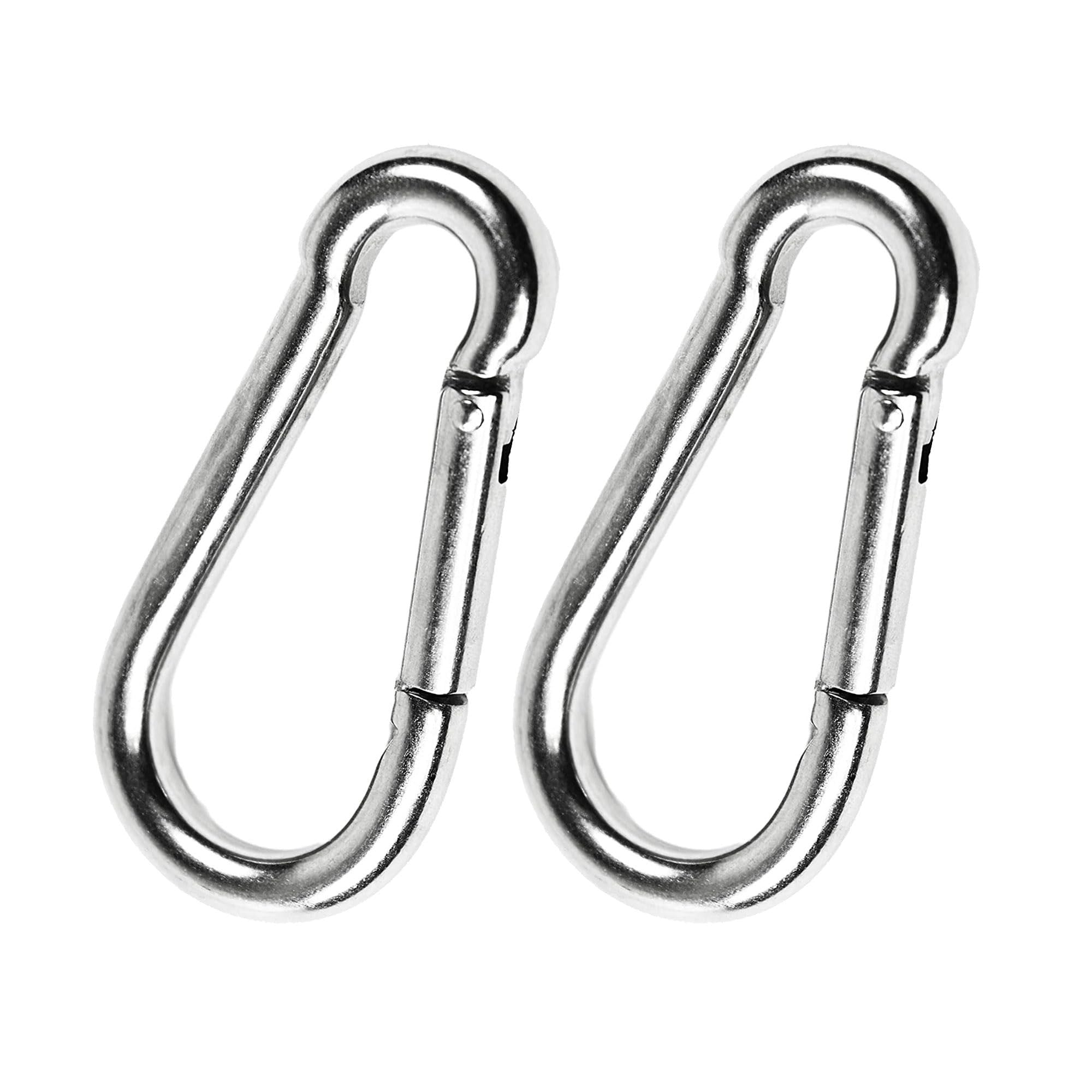 Marine City Carabiner Clip Snap Hook, 316 Stainless Steel, 3-1/2 Inches, Durable MARINE CITY
