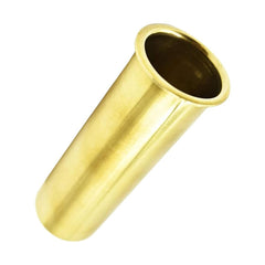 Marine City Brass Drain Tube – Corrosion-Resistant, Smooth, 3-7/8” x 1-1/4”