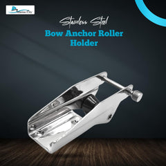 Marine City 200 mm / 1-7/8 inches Stainless-Steel Fair-Lead Boat Bow Anchor Roller Holder