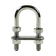 Marine City Bow Eye U-Bolt, 5/16” 304 Stainless Steel, 2-3/4” Length, Heavy Duty