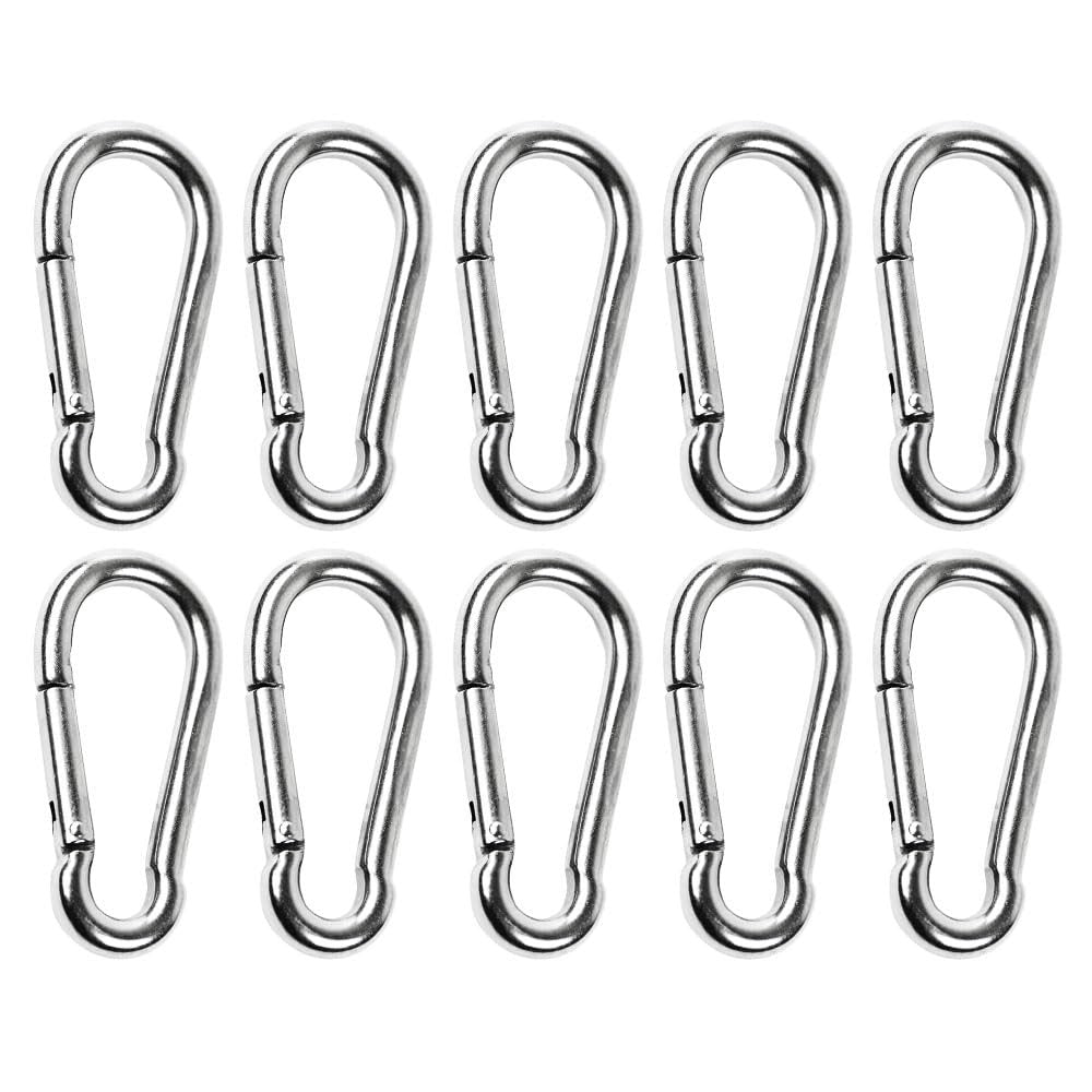 Marine City Carabiner Clip Snap Hook 2 Inches – 316 Stainless Steel, Durable MARINE CITY