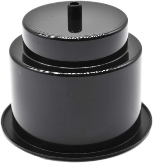 Marine City Black Plastic Cup Drink Holder with Center Drain Hole – Durable