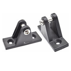 Marine City Nylon Bimini Top Deck Hinges Corrosion & Water-Resistant (Pack of 2)