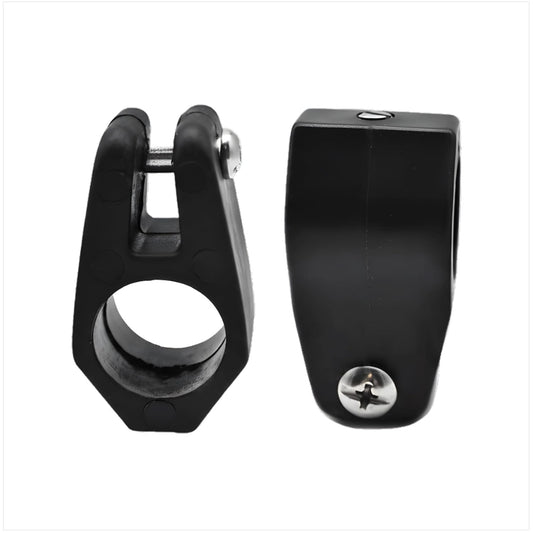 Marine City Bimini Top Boat Jaw Slides Black Nylon Corrosion-Resistant (2 Pcs) Marine City