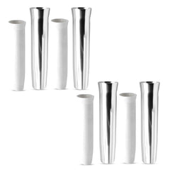 Marine City Adjustable Fishing Rod Holder – Anodized Aluminum (Pack of 4)