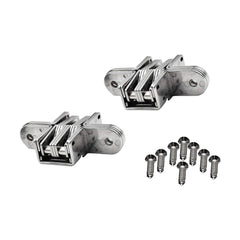 Marine City Small Hidden Hinges – 304 Stainless Steel, 2.125” (Pack of 2)