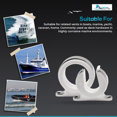 Marine City Stainless Steel Fishing Rod Storage Rack – Durable, Easy to Install