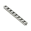 Marine City 8-Slot Louvered Vent – 304 Stainless Steel, Corrosion-Resistant