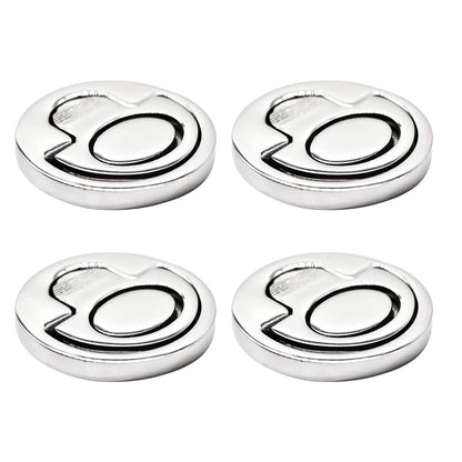 Marine City 316 Stainless Steel Round Spring-Loaded Flush Lifting Ring (4 Pcs) Marine City Hardware