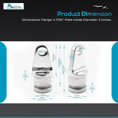 Marine City 316 Acero inoxidable 7/8