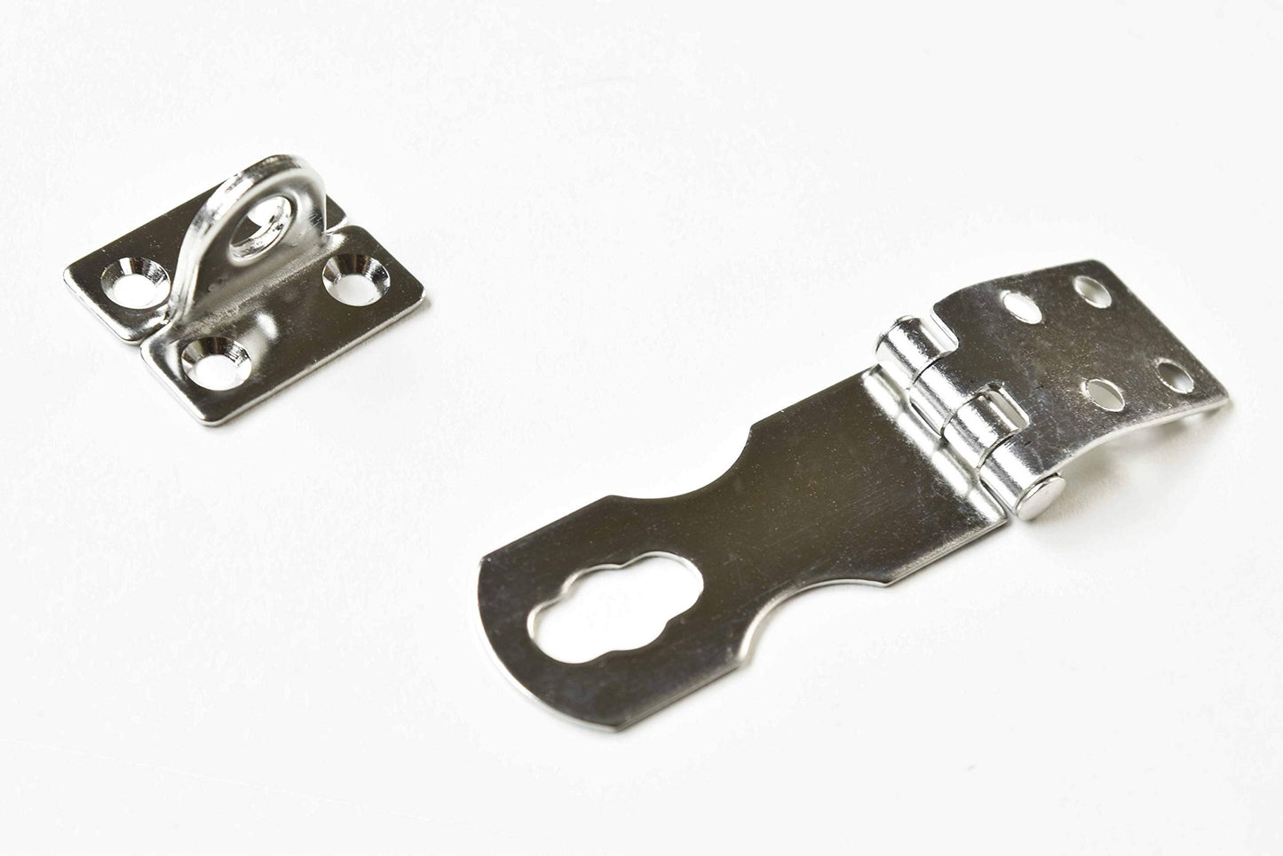 MARINE CITY Stainless Steel Marine Safety Hasp with Fixed Plate – Heavy-Duty