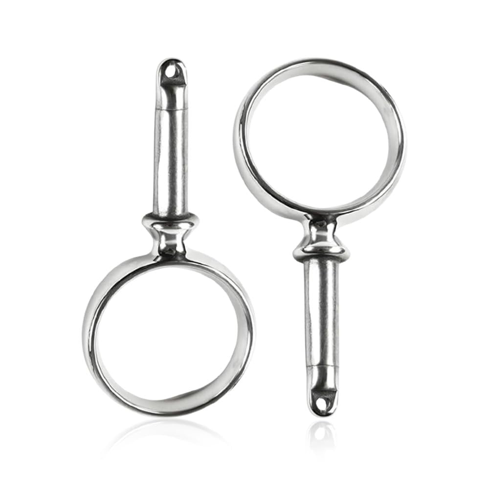 Marine City Round Rowlock/Oarlock – 316 Stainless Steel, 2" Heavy Duty (2 Pcs)