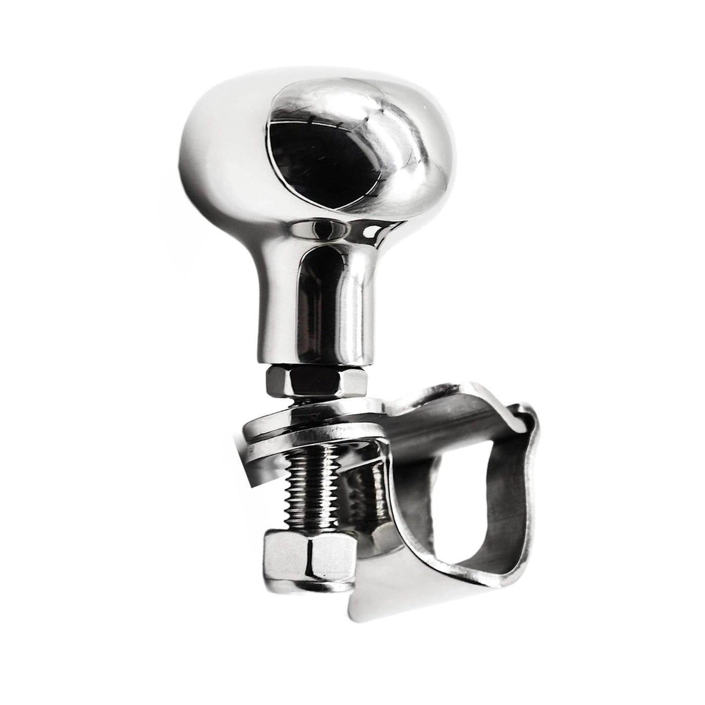 Marine City 316 Stainless Steel Sport Boat Steering Wheel Knob with Cap MARINE CITY