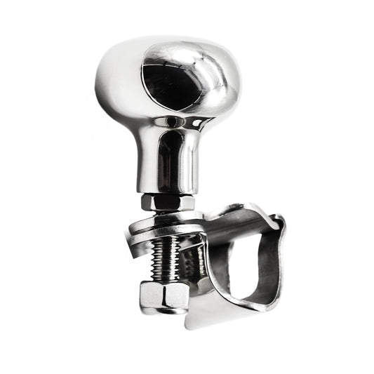 Marine City 316 Stainless Steel Sport Boat Steering Wheel Knob with Cap MARINE CITY