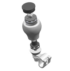 MARINE CITY 3-Spoke Steering Wheel with Bearing Control Knob 304 Stainless Steel