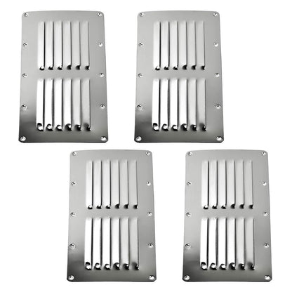Marine City Stainless Steel Louvered Vent Exterior Louvered Wall Vents Marine City Hardware