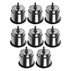 Marine City Closeable Drain Cup Holder – Flush Mount Polypropylene, Fits 30 oz