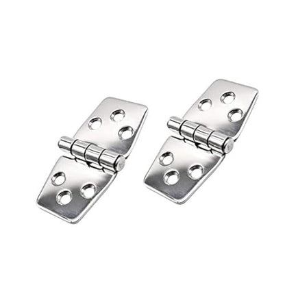 Marine City 304 Stainless Steel Mirror Polished Door Hinges 3” × 1.47” (2 Pcs) MARINE CITY