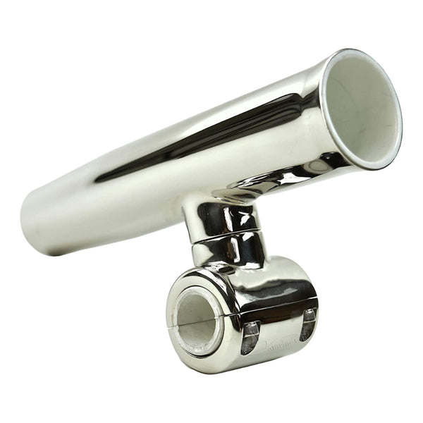 Marine City Adjustable Fishing Rod Holder – 304 Stainless Steel, Clamp-On