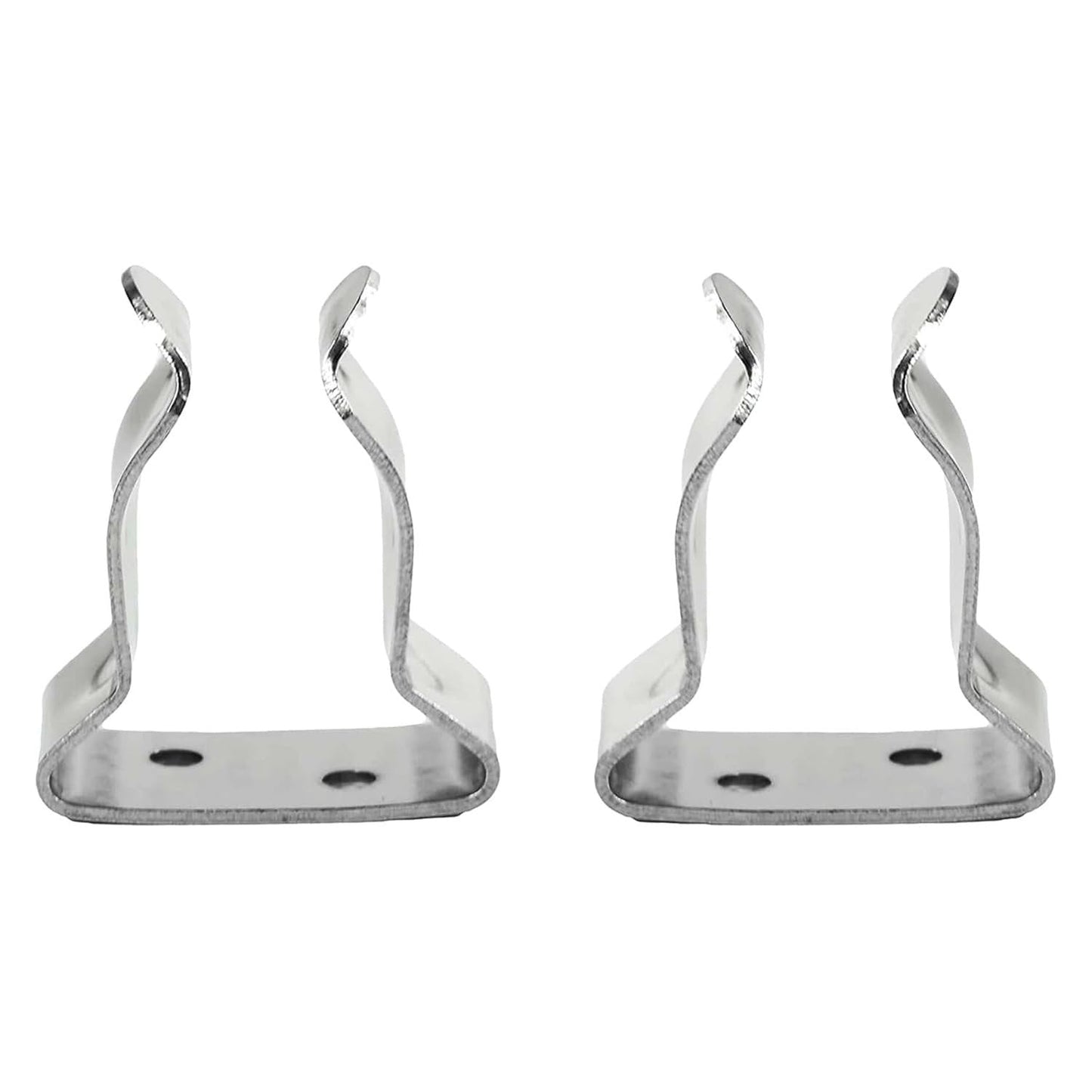 MARINE CITY Stainless Steel Storage Clips – Hook & Spring Clamp (Pack of 2) Marine City
