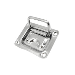 Marine City 304 Stainless Steel Hatch Lift Handle Ring Pull – 3” x 2-1/4”