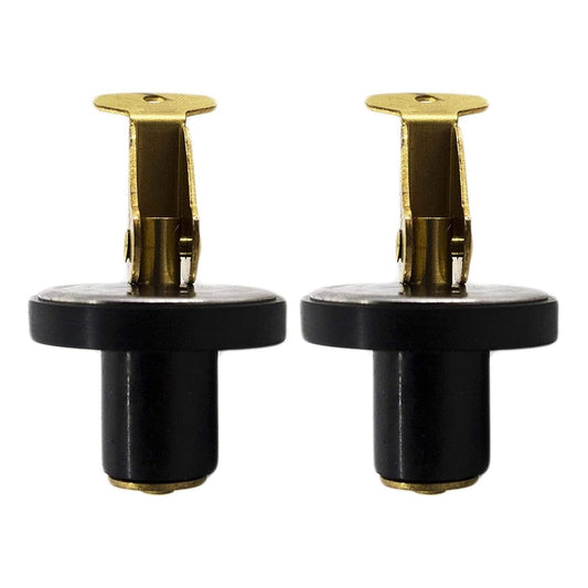 Marine City Brass Snap Lock Baitwell Plugs – 3/4" Drain Plug (Pack of 2) MARINE CITY