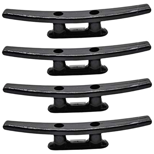 Marine City High Impact Nylon Dock Cleat – 6 Inches Rust-Proof (Pack of 4)